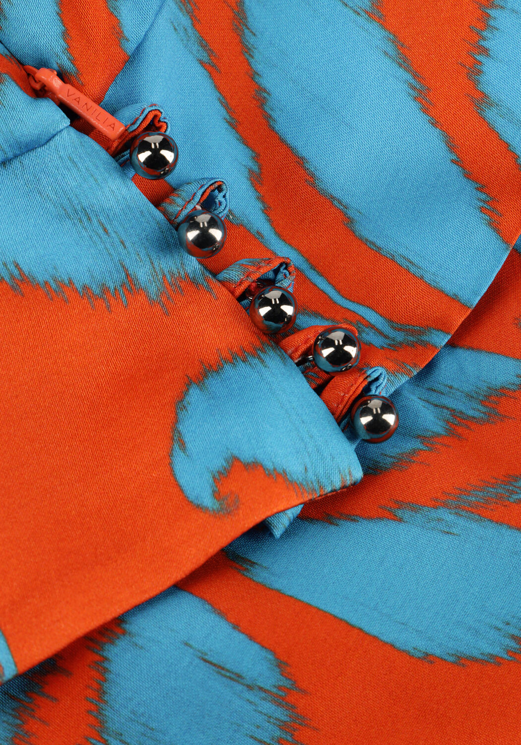 Oranje VANILIA Top TROPIC LEAF TOP - large