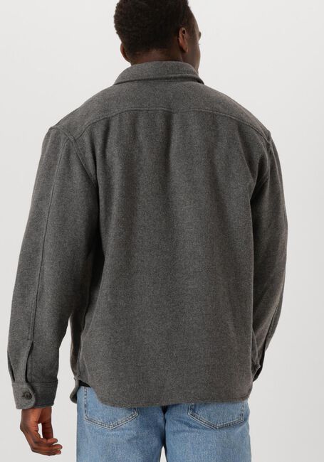 Grijze SELECTED HOMME Overshirt SLHRLXPABLO WOOL BLEND OVERSHIRT - large