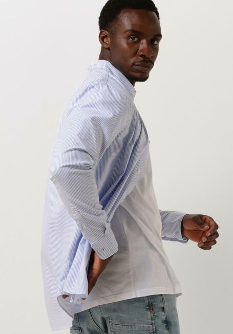 SCOTCH & SODA Chemise décontracté ESSENTIAL OXFORD STRIPE SHIRT en bleu - large