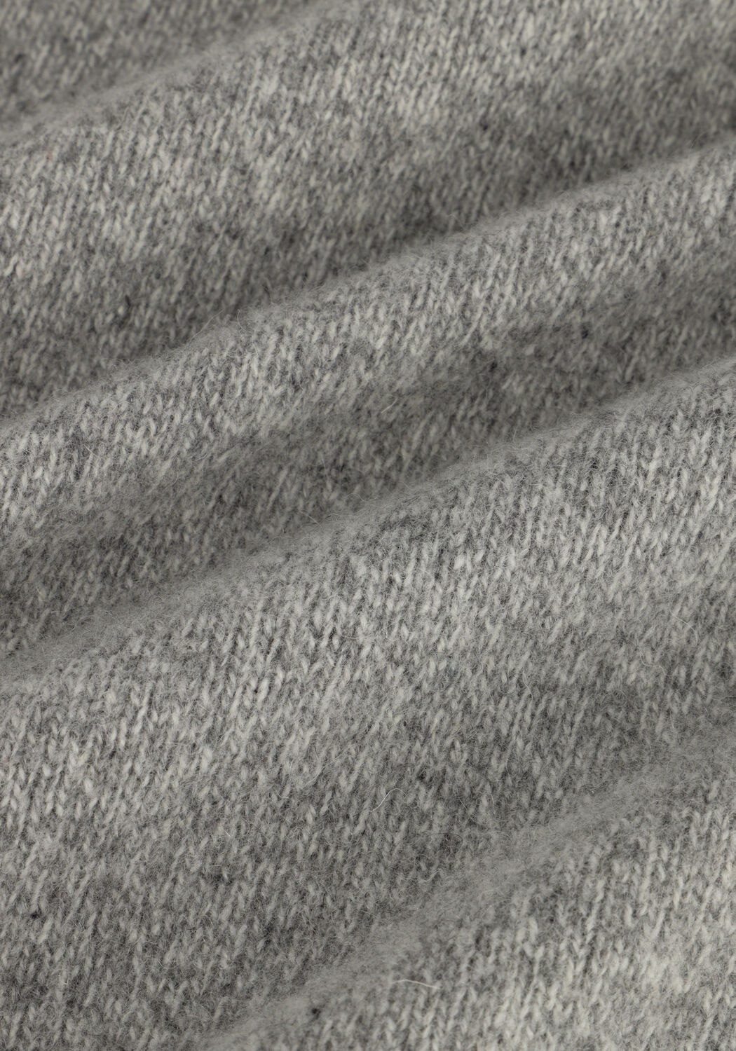 Grijze PROFUOMO Trui PULLOVER HEAVY CREWNECK - large