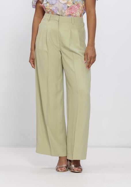 SELECTED WOMEN Pantalon SLFEXTRA WIDE ELLIE HW PANT en vert - large