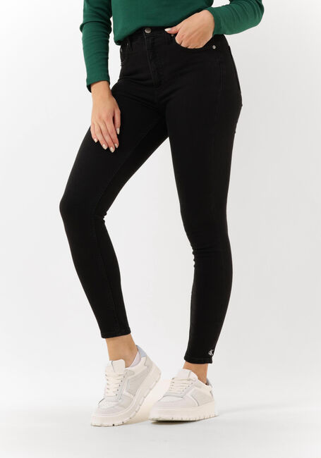 CALVIN KLEIN Skinny jeans HIGH RISE SUPER SKINNY ANKLE en noir - large