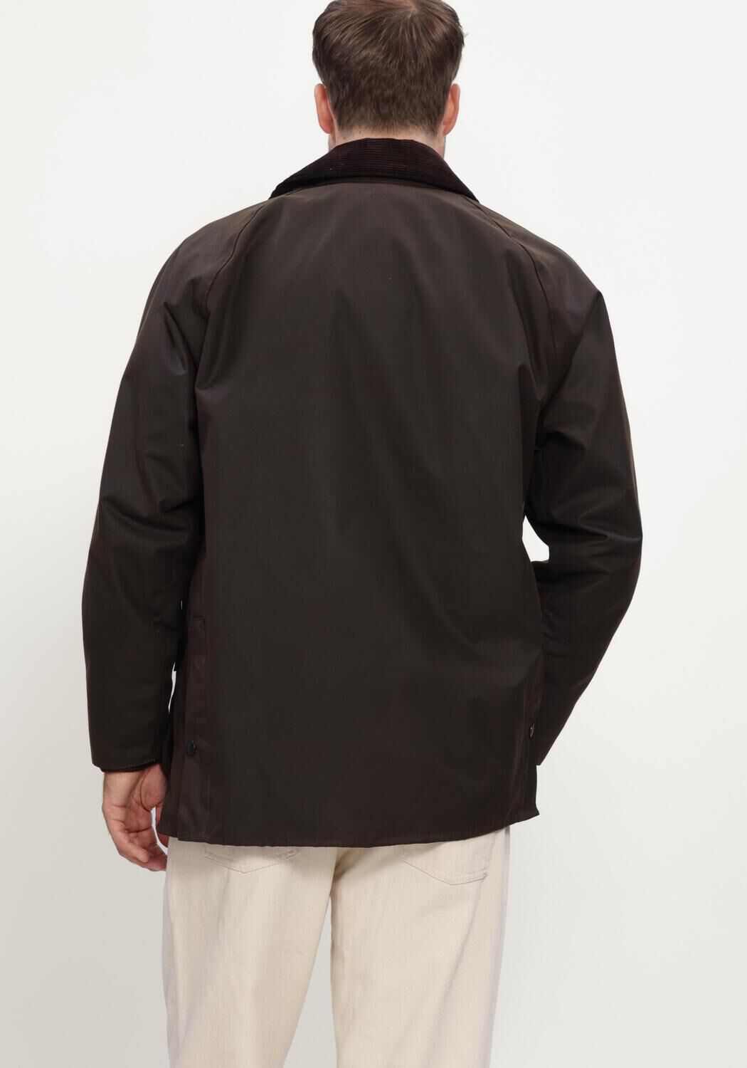 BARBOUR Jack CLASSIC BEDALE WAX JACKET JACKETS en vert - large
