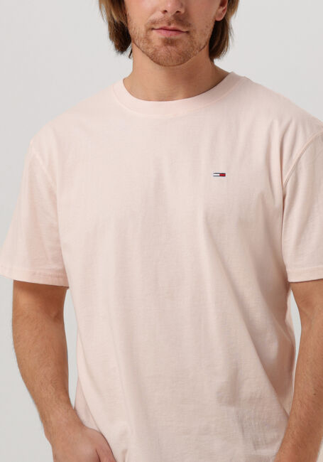 TOMMY JEANS T-shirt TJM CLSC SOLID TEE Rose clair - large