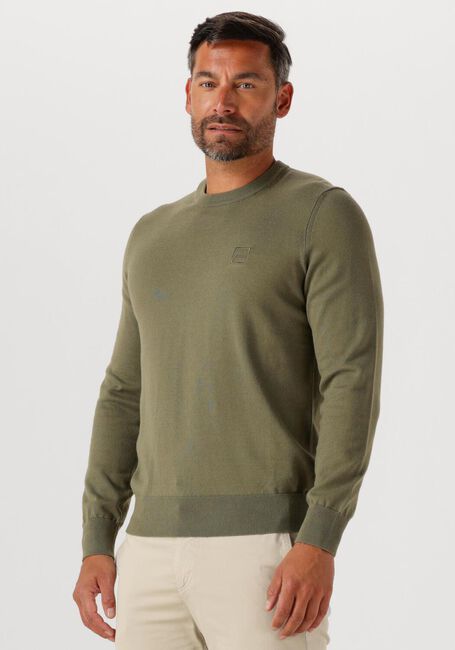 Groene BOSS ORANGE Trui KANAVANO_S - large