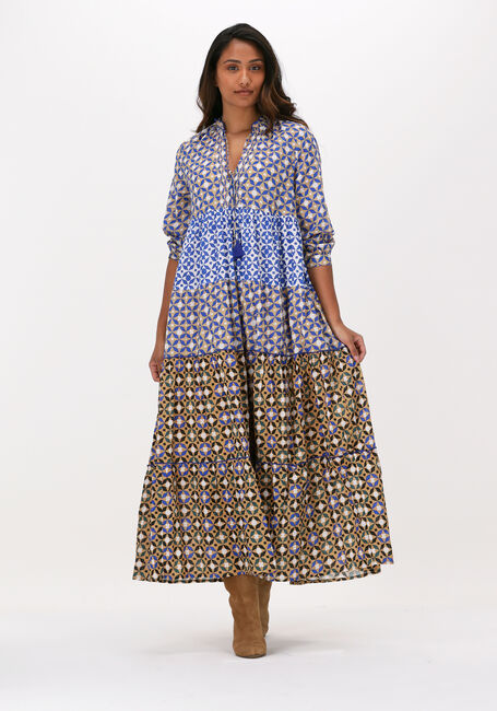Multi LEON & HARPER Maxi jurk RATHA TC160 TILE - large