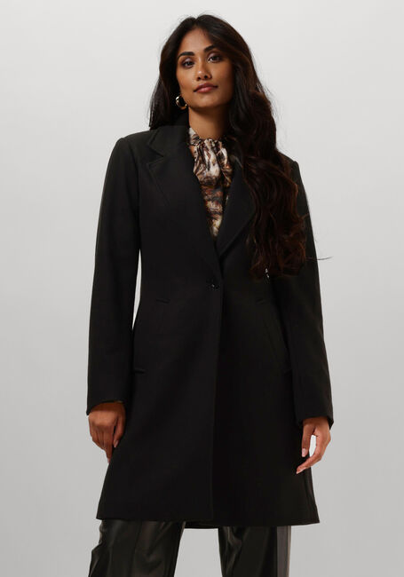 Zwarte LIU JO Mantel CAPPOTTO BASIC - large
