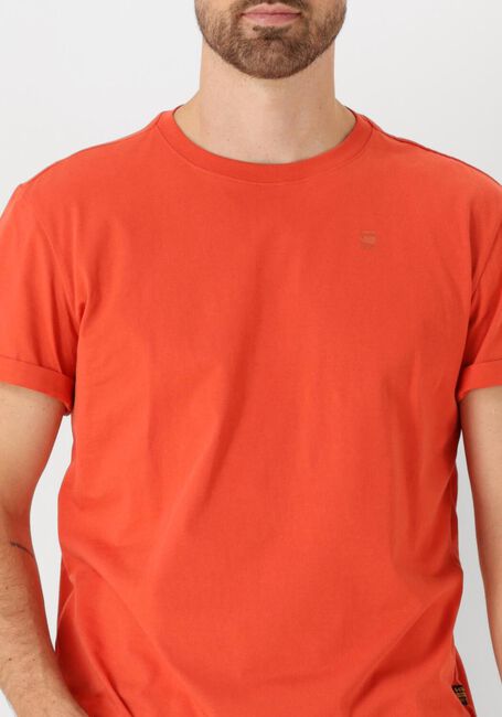 G-STAR RAW T-shirt LASH R T S\S en orange - large