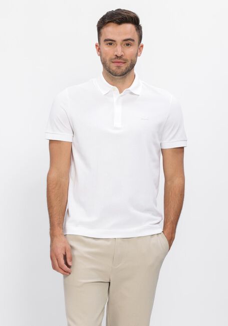 LACOSTE Polo REGULAR FIT COTTON BLEND POLO SHIRT en blanc - large