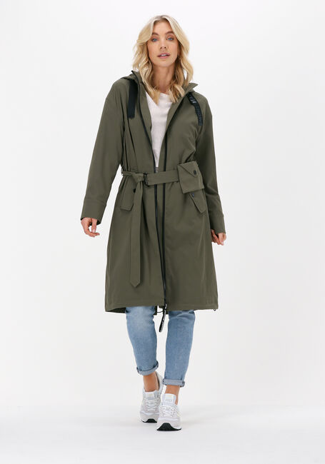 Donkergroene BEAUMONT Jassen CLASSY PARKA - large