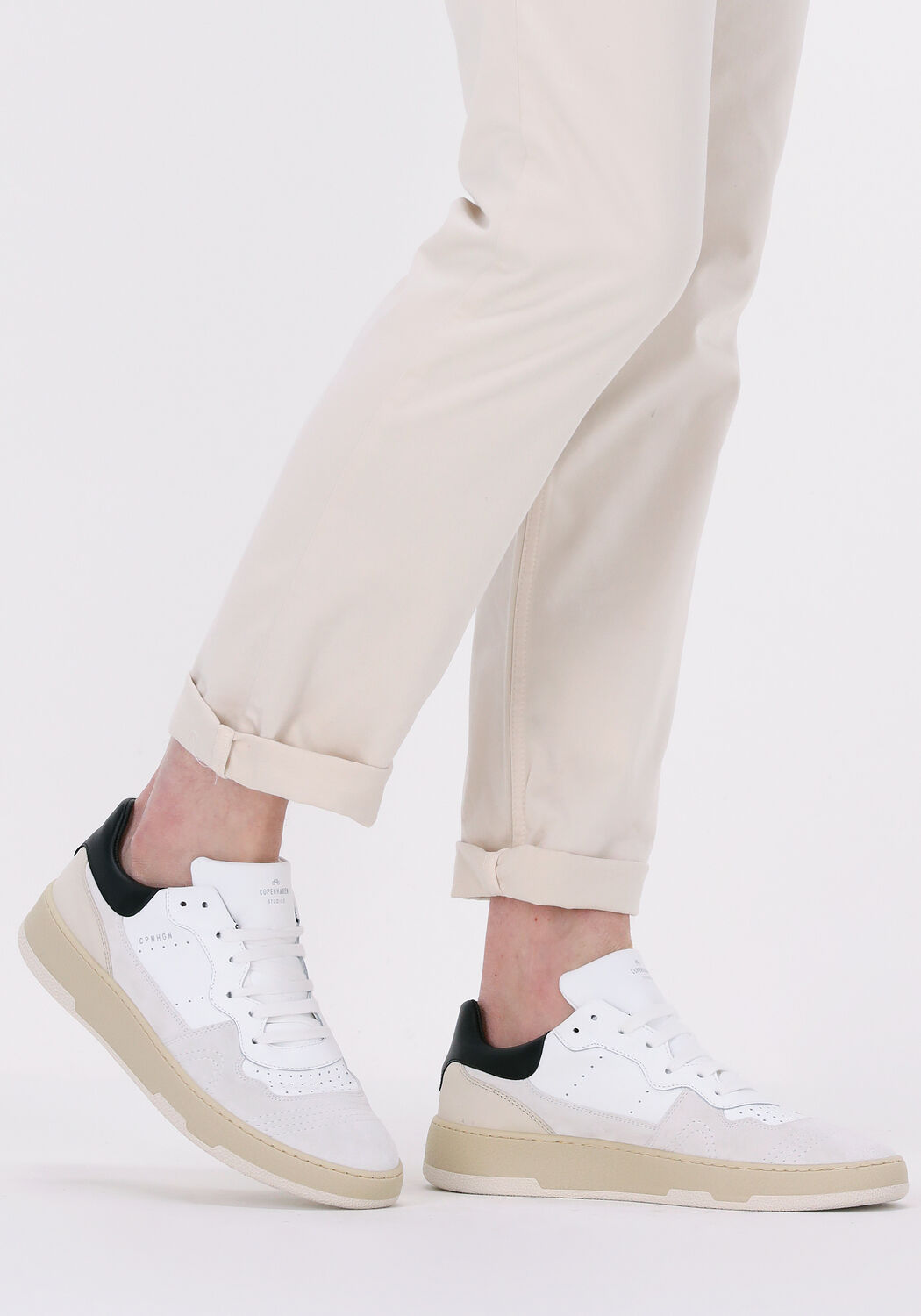 COPENHAGEN STUDIOS Baskets basses CPH461M en blanc - large