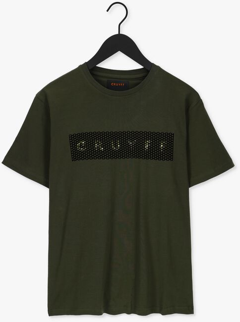 Khaki CRUYFF T-shirt CAMO TEE - large