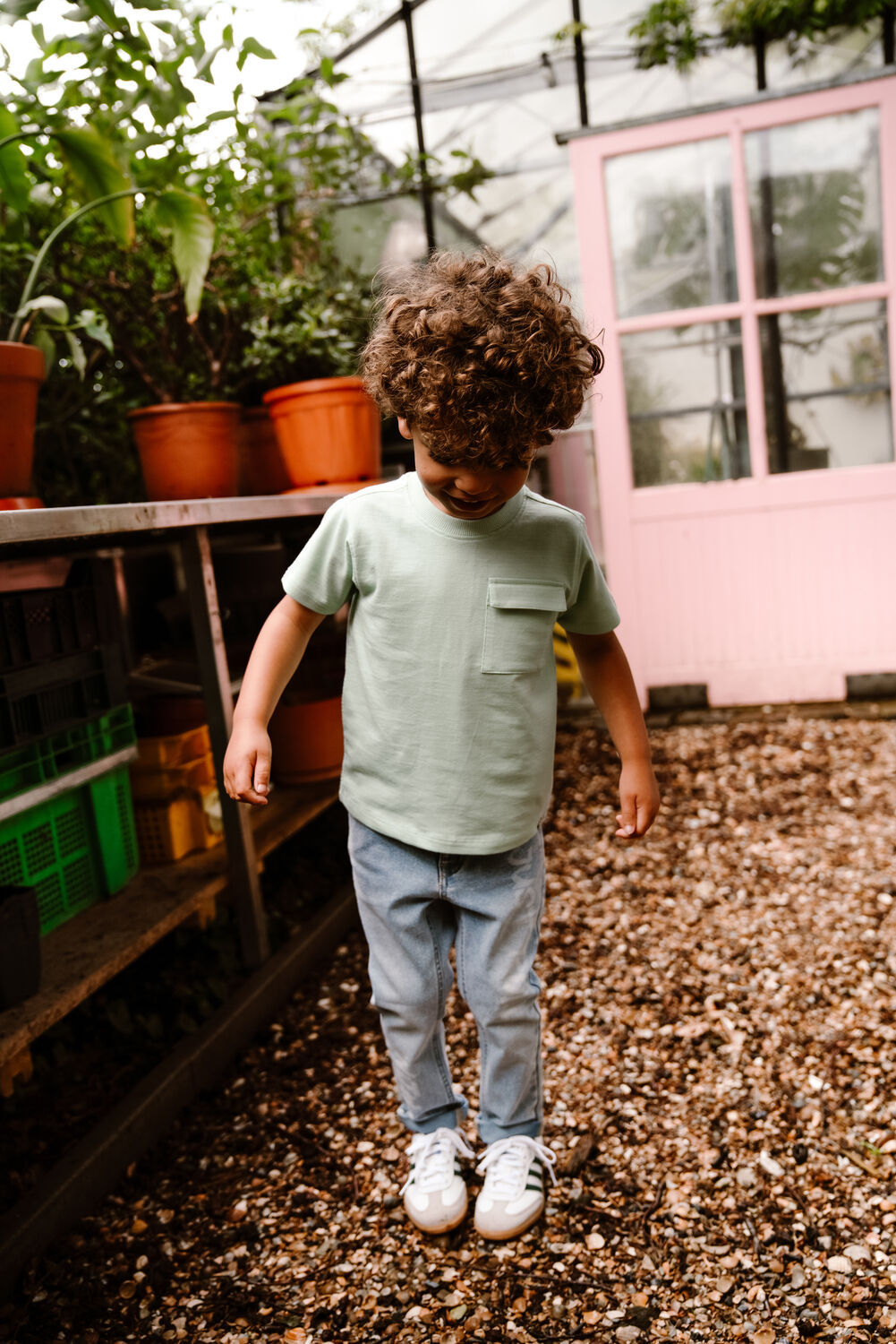 DAILY7 Polo T-SHIRT POCKET Menthe - large