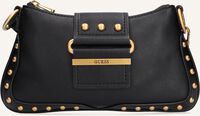 GUESS GRETA ZIP SHOULDER BAG Sac bandoulière en noir - medium