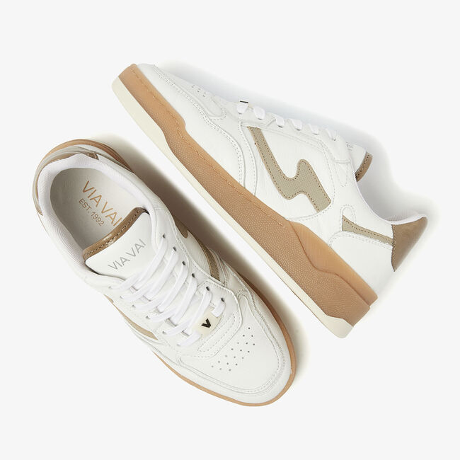 VIA VAI Baskets basses SAM LEVI en blanc - large
