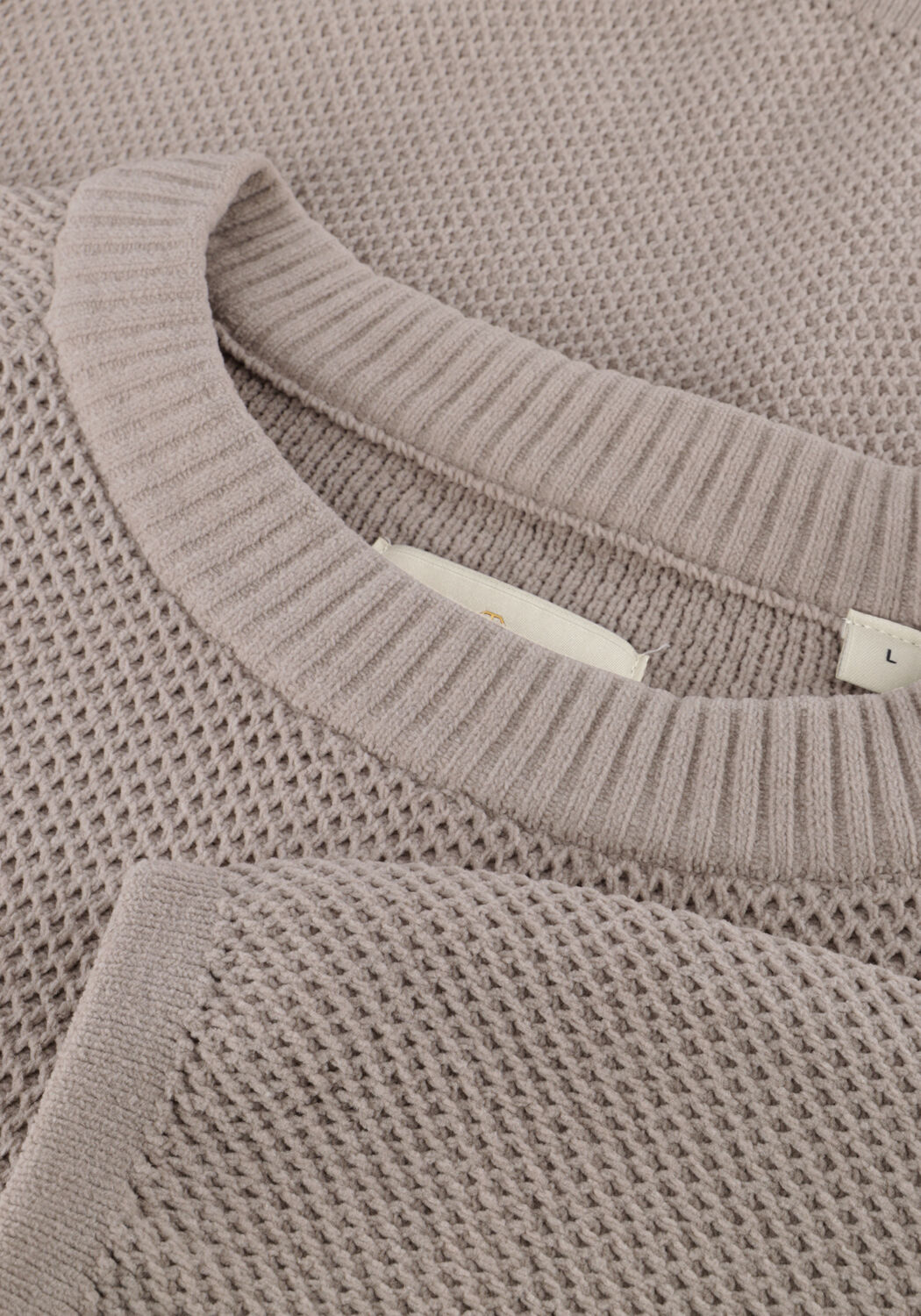 Ecru DSTREZZED Trui NEILL BIG CHENILLE - large