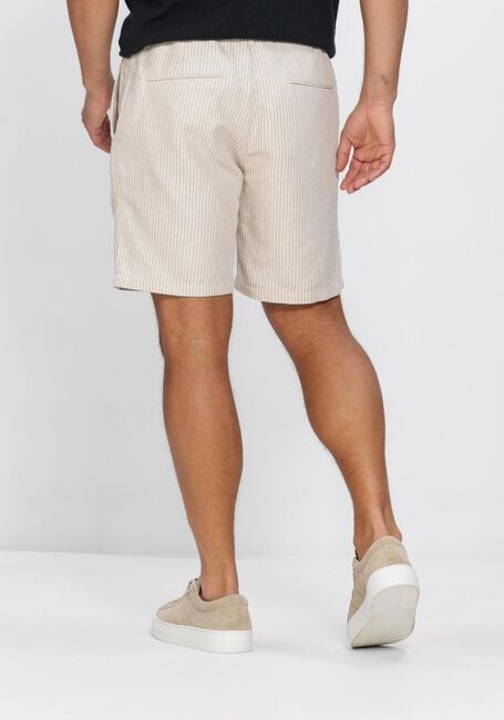 PROFUOMO Pantalon courte SHORT STRIPE en beige - large