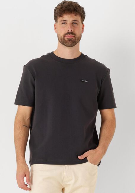 Zwarte CALVIN KLEIN T-shirt CALVIN KLEIN LABEL TEE - large