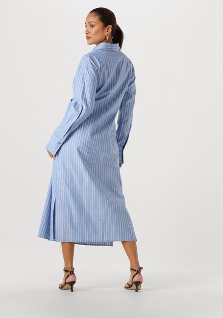 WITHBLACK WBLMESA STRIPED LS MIDI DRESS Robes en bleu - large