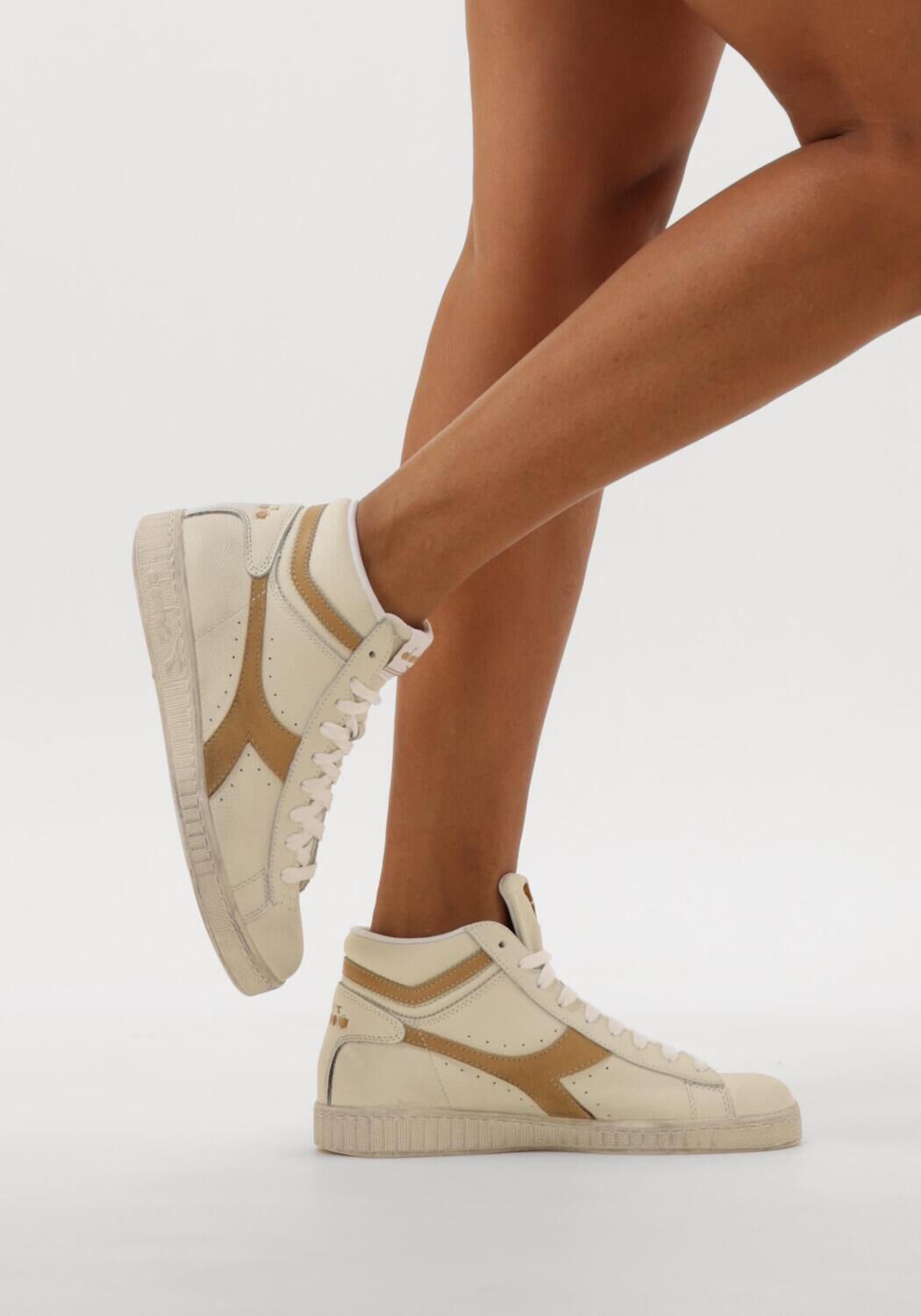 DIADORA Baskets montantes GAME L HIGH WN en blanc - large