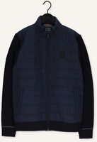 SCOTCH & SODA Veste matelassé PADDED JACKET WITH KNITTED SLEEVE AND BACK PANEL en bleu SCOTCH & SODA Veste matelassé PADDED JACKET WITH KNITTED SLEEVE AND BACK PANEL en bleu - medium