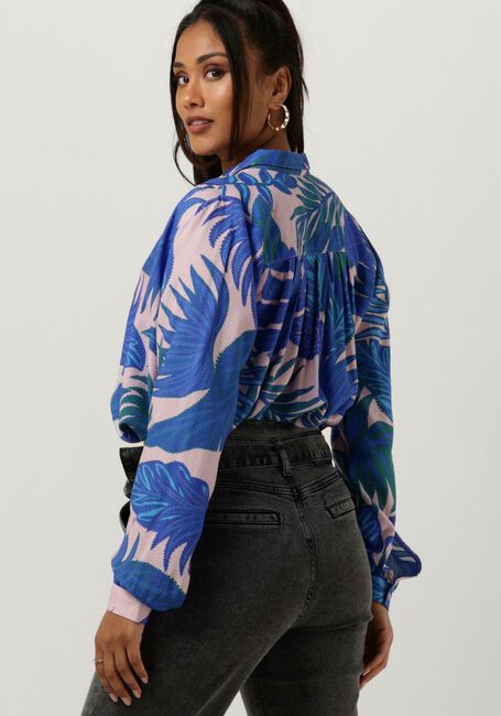 Blauwe LOLLYS LAUNDRY  LARI SHIRT - large