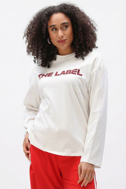 ALIX THE LABEL LADIES KNITTED THE LABEL LONGSLEEVE TOP Hauts & T-shirts en blanc - large