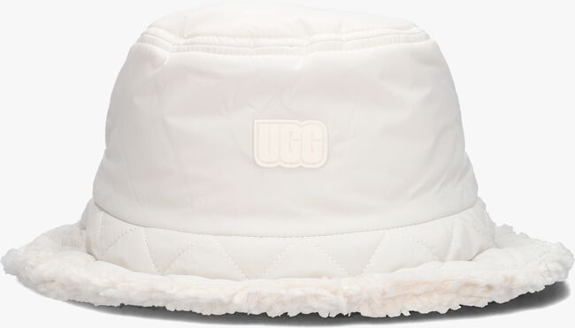 Witte UGG Hoed REVERSIBLE AW BUCKET HAT - large