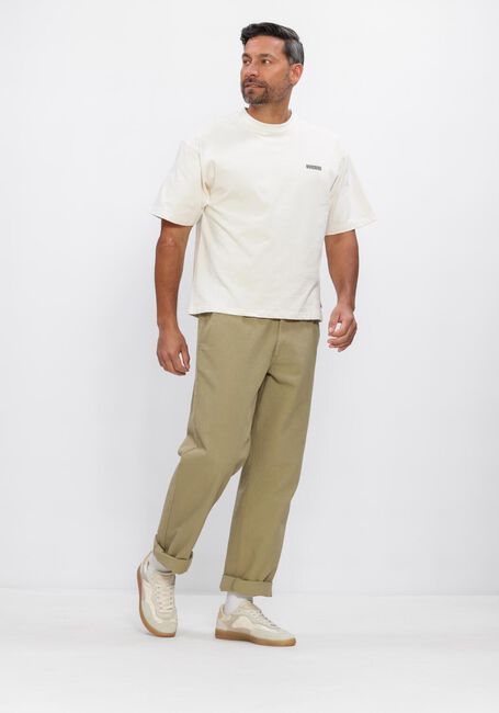 WOODBIRD T-shirt WBBAINE LION TEE Cr&egrave;me - large