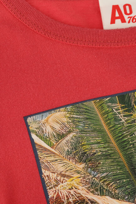 AO76 T-shirt MAT T-SHIRT BOARDS en rouge - large