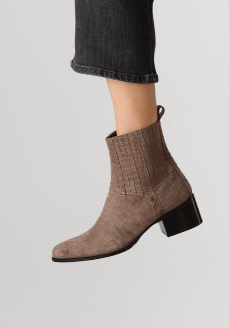 Taupe FLORIS VAN BOMMEL Enkellaarsjes EVI 01.12 Taupe FLORIS VAN BOMMEL Enkellaarsjes EVI 01.12 - large