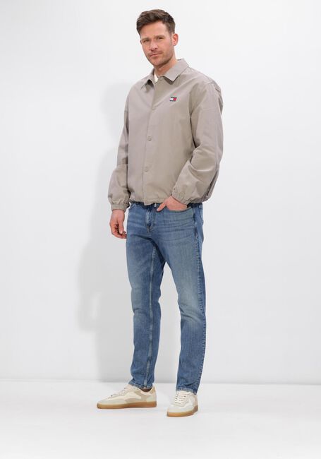 TOMMY JEANS Pull TJM SLIM ESSENTIAL POLO SWTR EXT Blanc - large