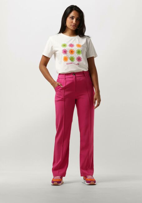 YDENCE T-shirt T-SHIRT CELEBRATE LIFE Blanc - large