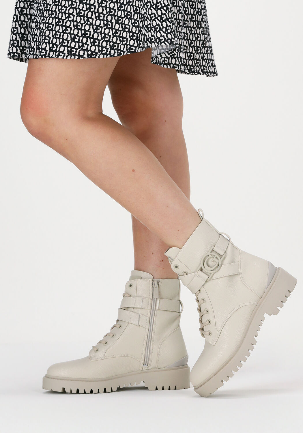 Guess witte laarsjes outlet