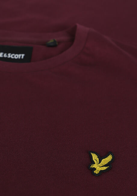 LYLE & SCOTT T-shirt PLAIN T-SHIRT Bordeaux - large
