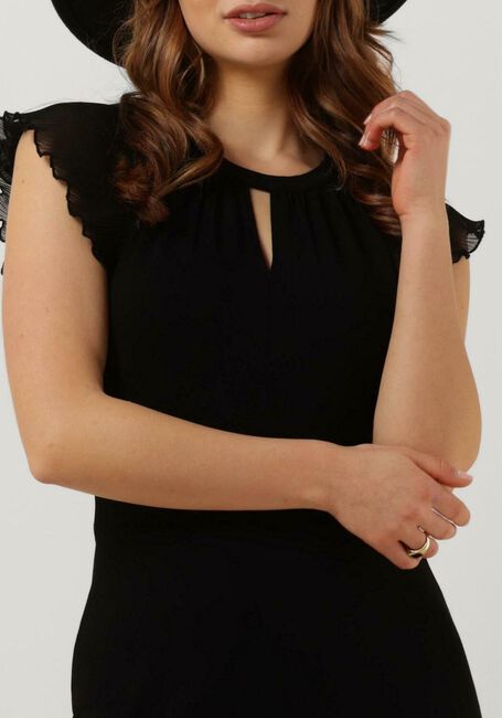 JANSEN AMSTERDAM Robe midi DENVER en noir - large