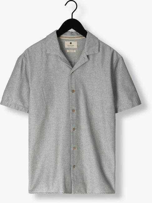 Olijf ANERKJENDT Casual overhemd AKLEON S/S COT/LINEN SHIRT - large