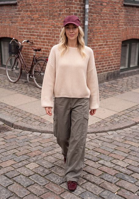 AMERICAN VINTAGE Pull CYROW en beige - large
