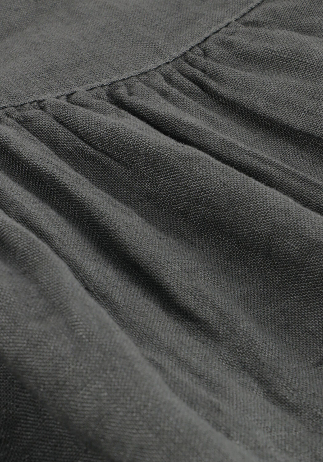 Grijze BY-BAR  AXEL LINNEN BLOUSE - large