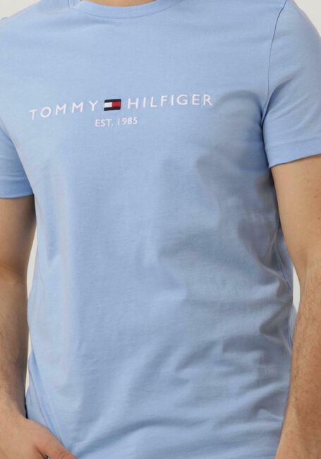 TOMMY HILFIGER T-shirt TOMMY LOGO TEE Bleu clair - large