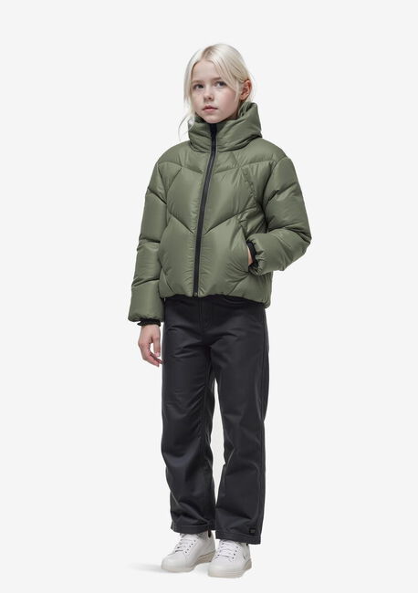 Groene KRAKATAU Gewatteerde jas QG524 - large