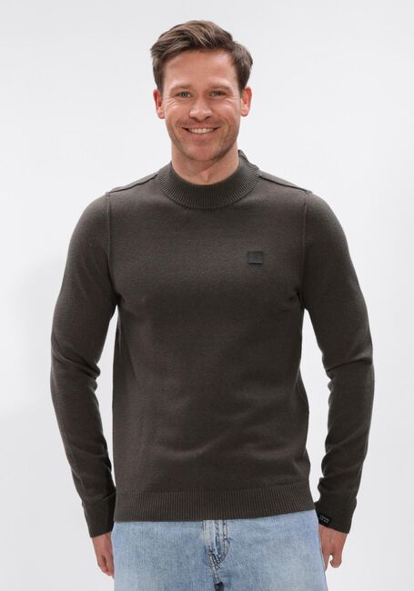 Bruine BUTCHER OF BLUE Trui CLIFDEN MOCK - large