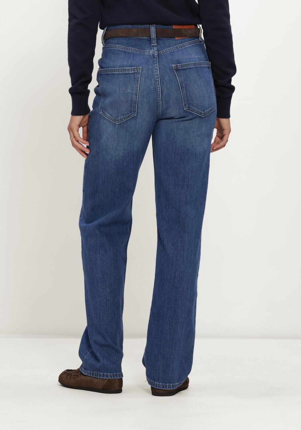 TOMMY JEANS LAYLA HR SLIM STR BI0152 CO Jeans Bleu fonc&eacute; - large