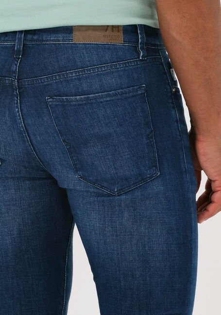 SELECTED HOMME Slim fit jeans SLHSLIM-LEON 22602 M.BLUE SUP JNS W Bleu foncé - large