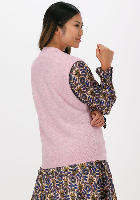 SCOTCH & SODA Spencer FUZZY KNITTED SLIP-OVER WITH S en rose - large