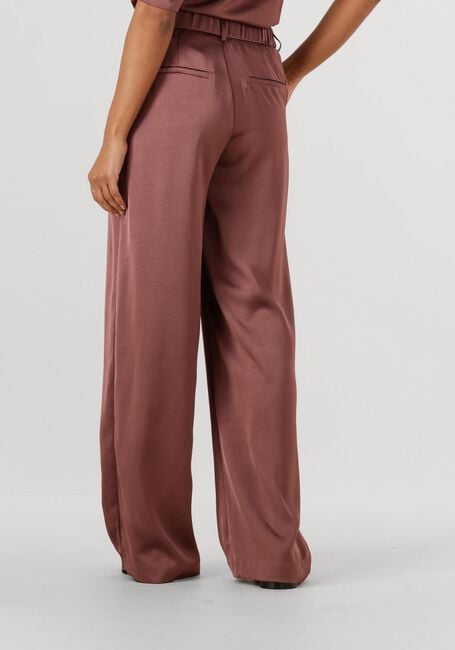 Roze NEO NOIR Wijde broek EMMETT HEAVY SATEEN PANTS - large
