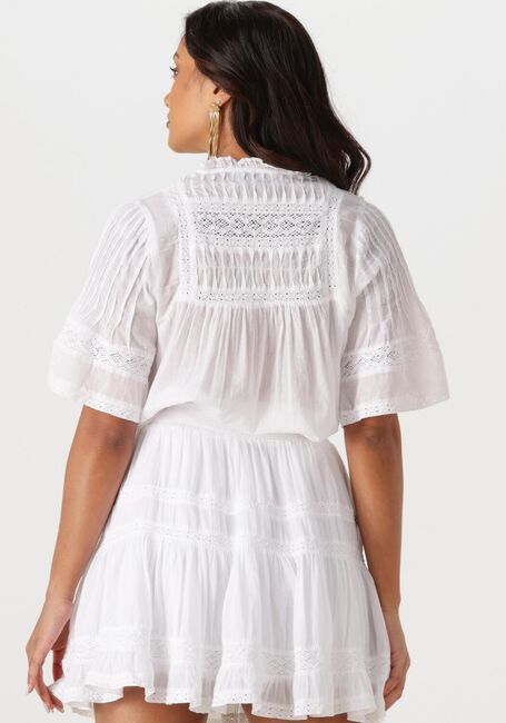 Witte NEO NOIR  SIAMA S VOILE BLOUSE - large