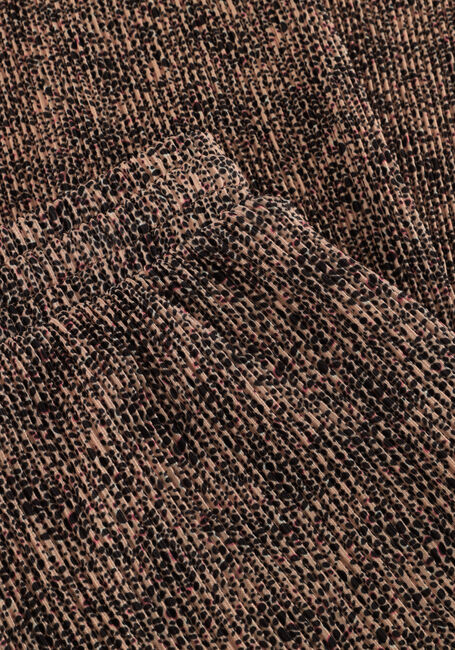 NONO Pantalon large SUN AOP LEOPARD PALAZZO en marron - large