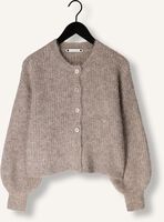 CO'COUTURE Gilet CORALEE RIB CARDIGAN en taupe CO'COUTURE Gilet CORALEE RIB CARDIGAN en taupe - medium