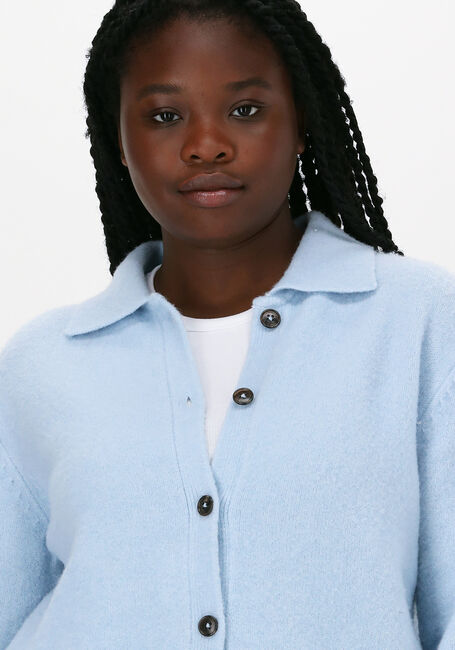 MOS MOSH Gilet MIZANA KNIT CARDIGAN Bleu clair - large